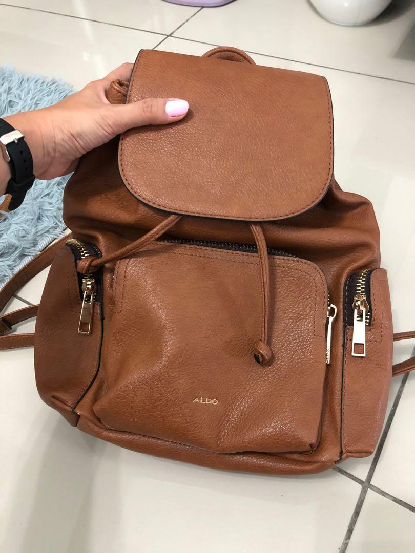 ALDO Corsage in Cognac Brown Backpack