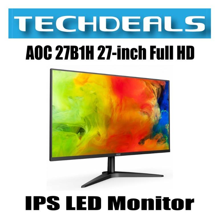 AOC 27 LCD Monitor, Black (27B1H)