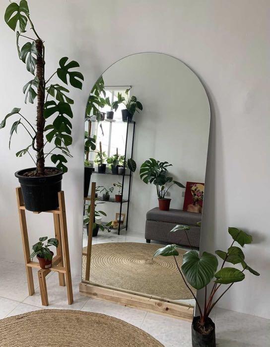 Arc Frameless Mirror 5ft X 2 5 Ft Furniture Home Living Decor Mirrors On Carou Arc Frameless Mirror 5ft X 2 5 Ft, 5ft X 4ft Frameless Mirror