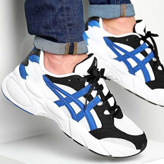 Asics gel band ready. 42. 42.5, Fesyen Pria, Sepatu , Sneakers di Carousell