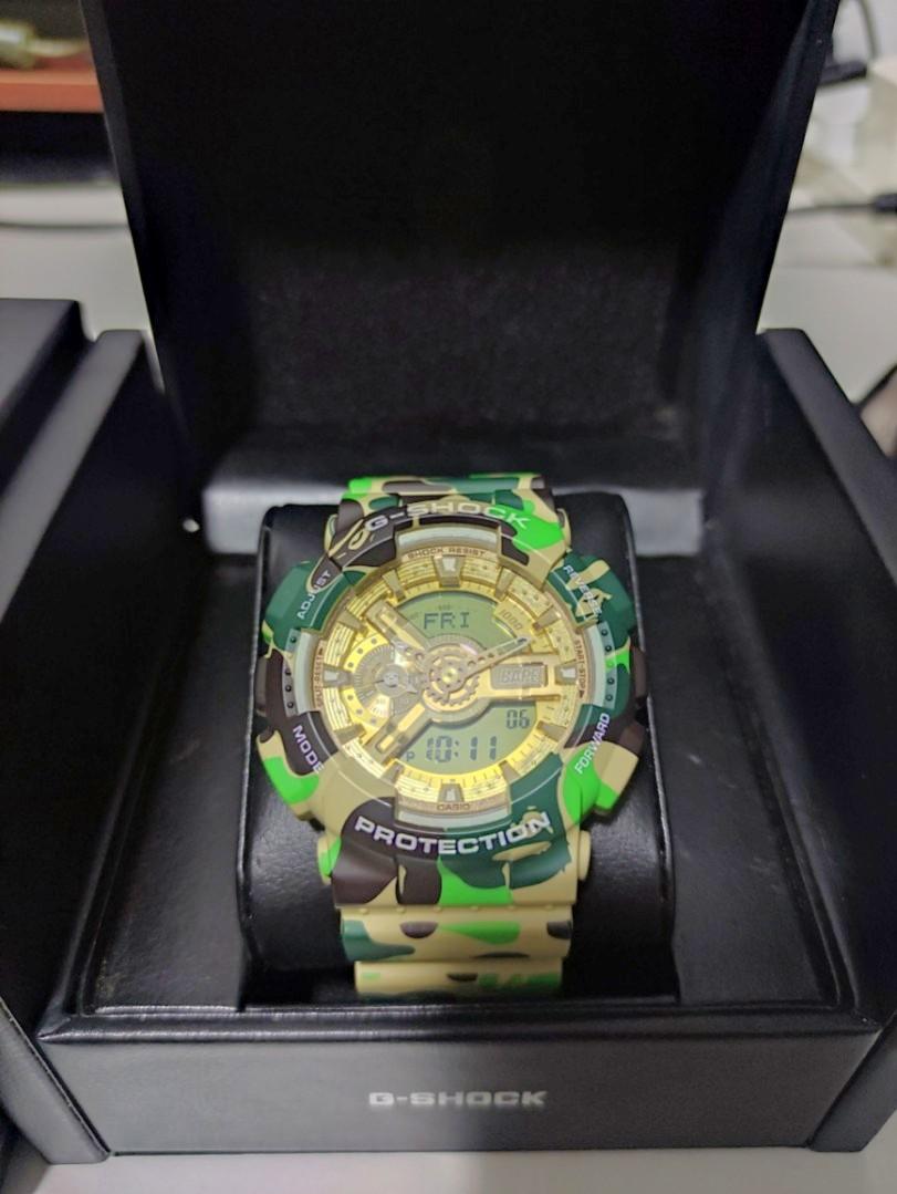 Bathing Ape X G Shock GA110 BAPE XXV Bape 25th Anniversary