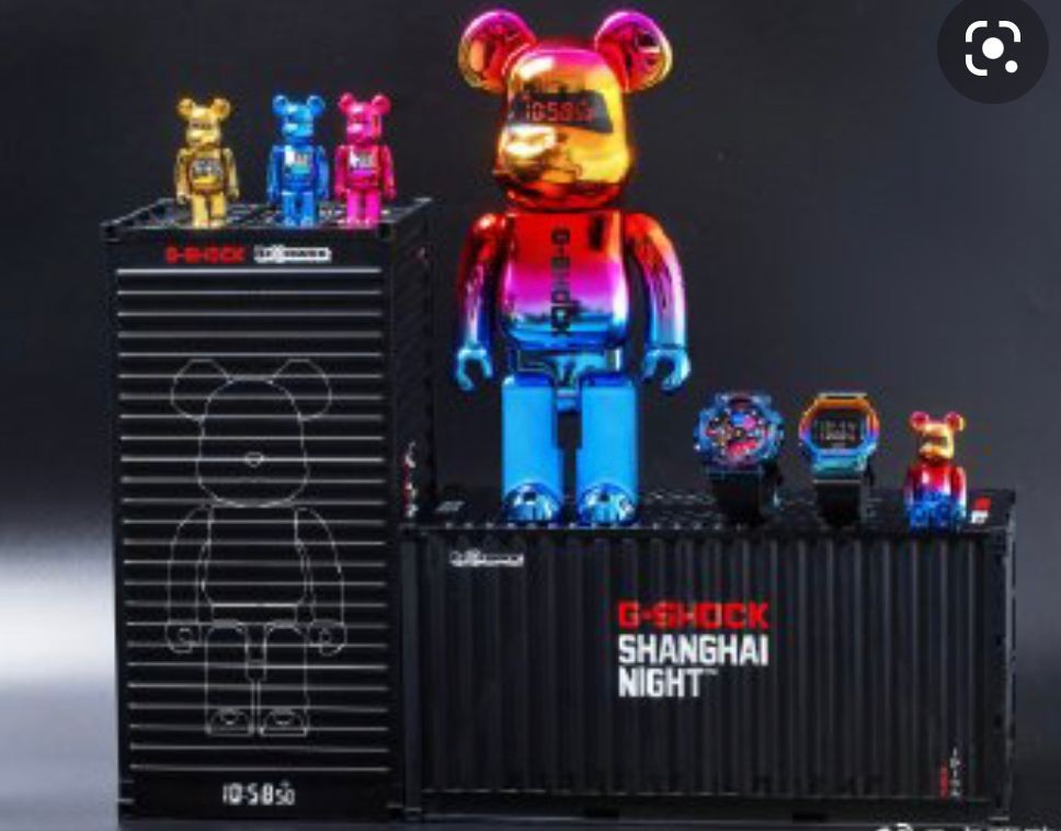 Casio De Haute Qualité Bear Bearbrick Bearbrick 400% Shanghai