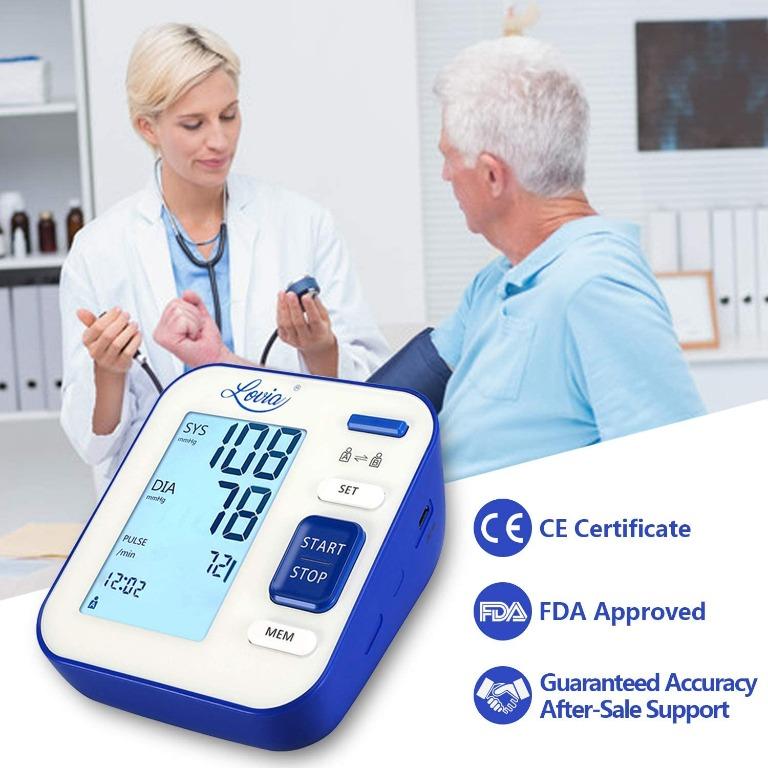 Blood Pressure Monitor Upper Arm, LOVIA Accurate Automatic Digital