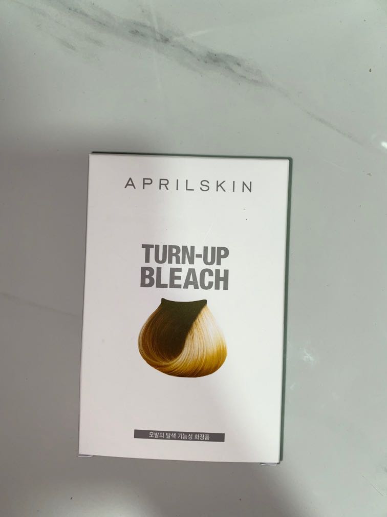 Bn Aprilskin Turn Up Bleach Beauty Personal Care Hair On Carousell