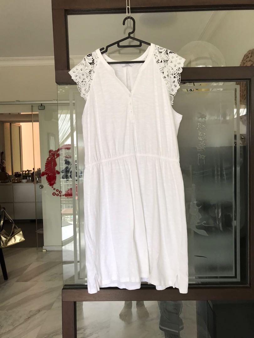 White dress uk plus size cheap