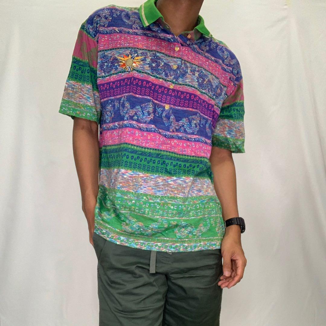 Boho polo shirt Clearance