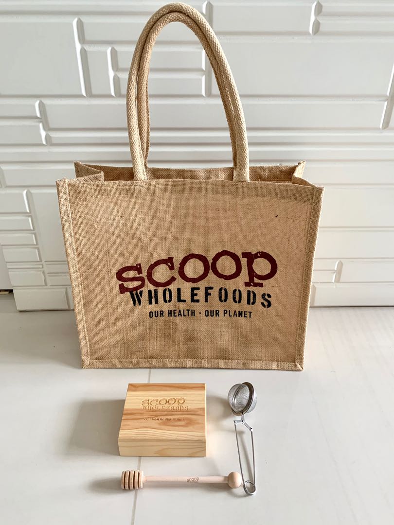 Whole foods jute bag on sale