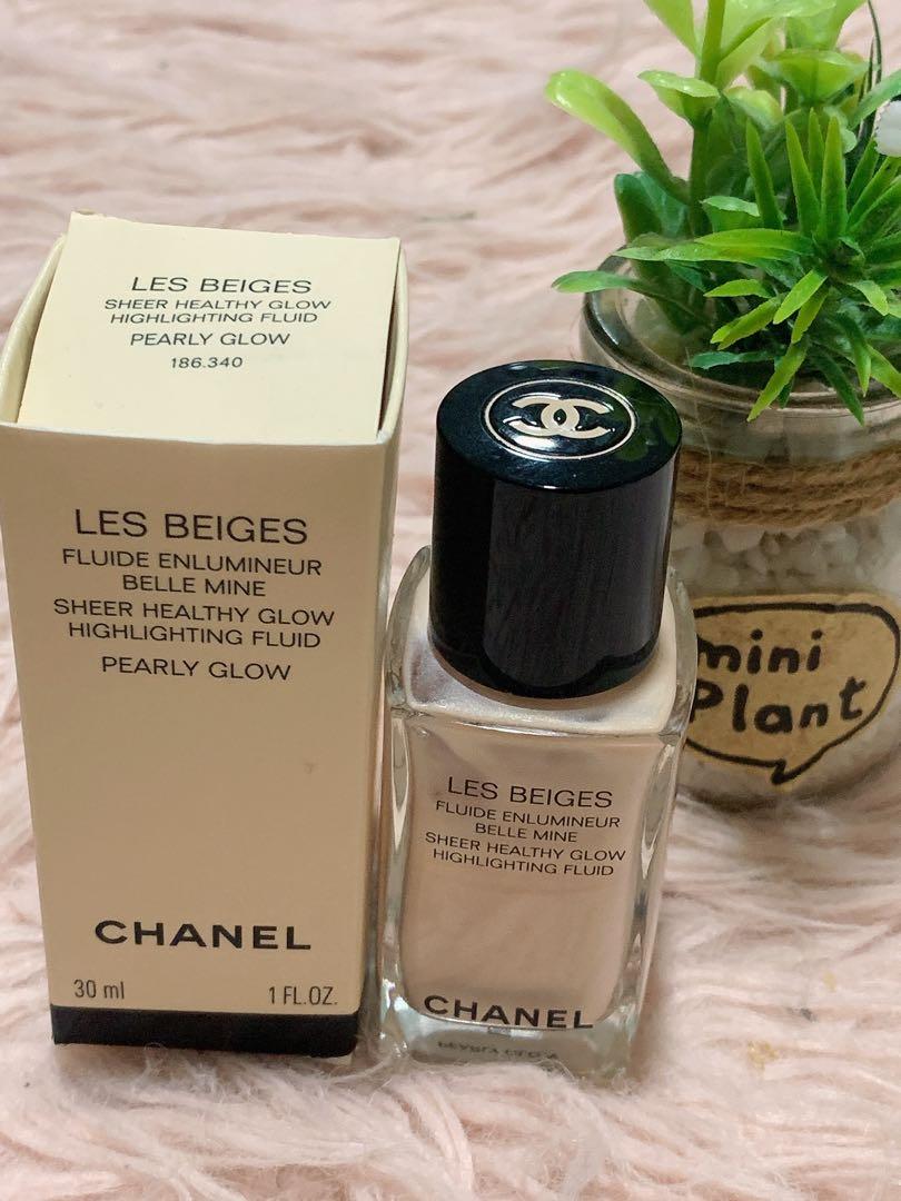 Chanel les beiges sheer healthy glow highlighting pearl glow fluid, Beauty  & Personal Care, Face, Makeup on Carousell