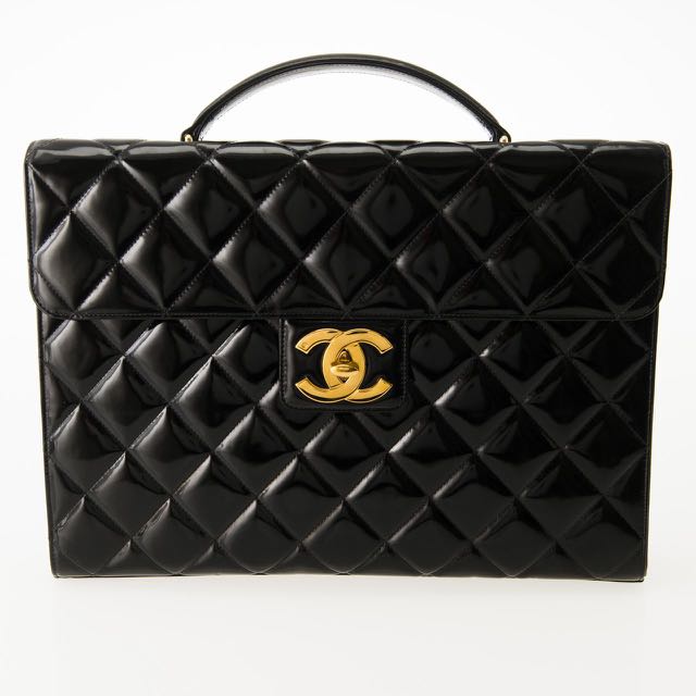 chanel vintage briefcase