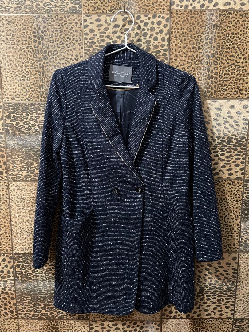 classy long blazer/ trench coat, Women's Fashion, Coats, Jackets and