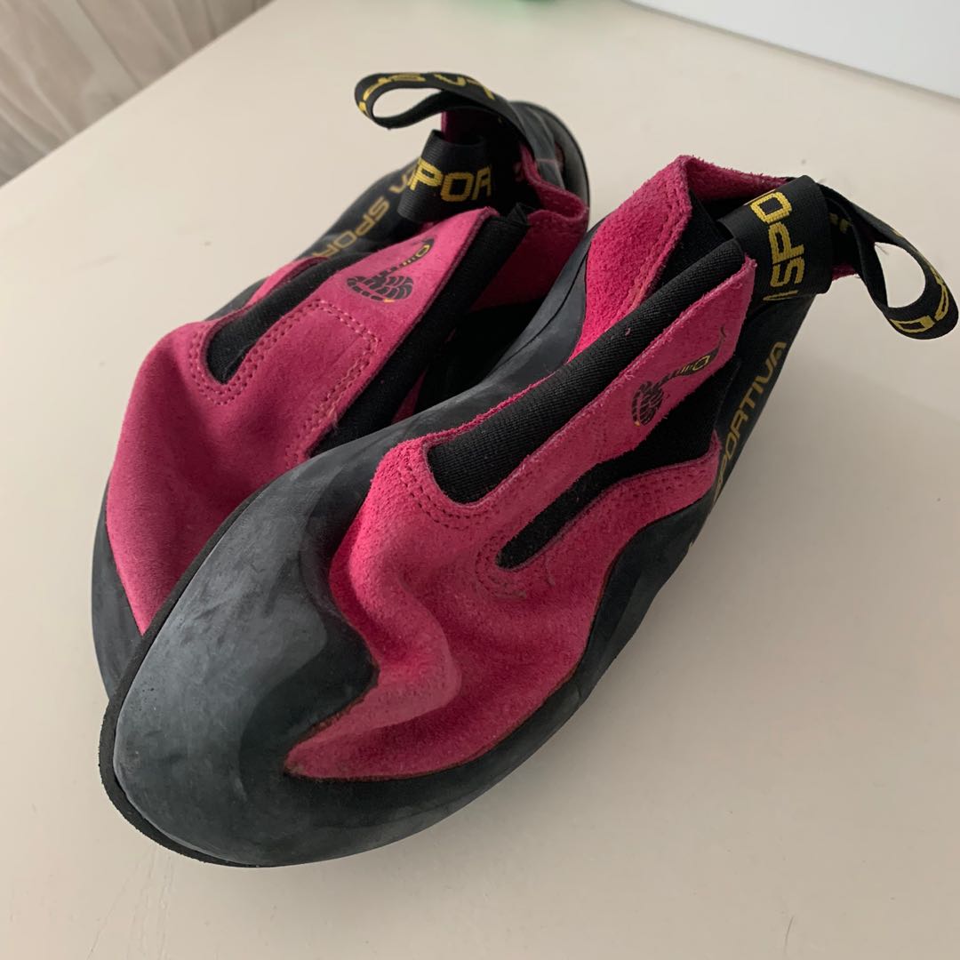 La Sportiva Solution Climbing Shoes Pink 35.5 – Trail Hut