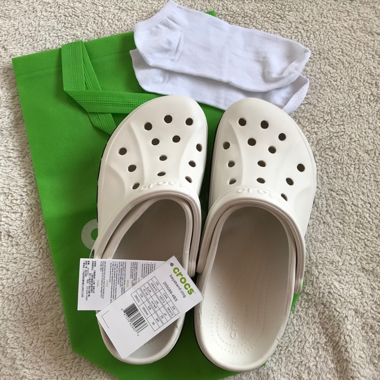 Crocs Bayaband Clogs White OEM M8 W10