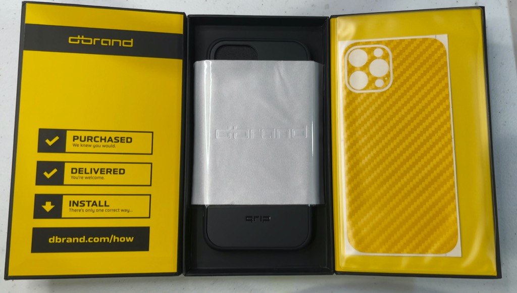 DBrand iPhone 12 Pro Max (MAGSAFE COMPATIBLE) Grip Case with