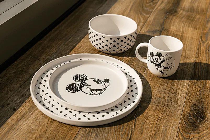 Mickey mouse plate and bowl set shop