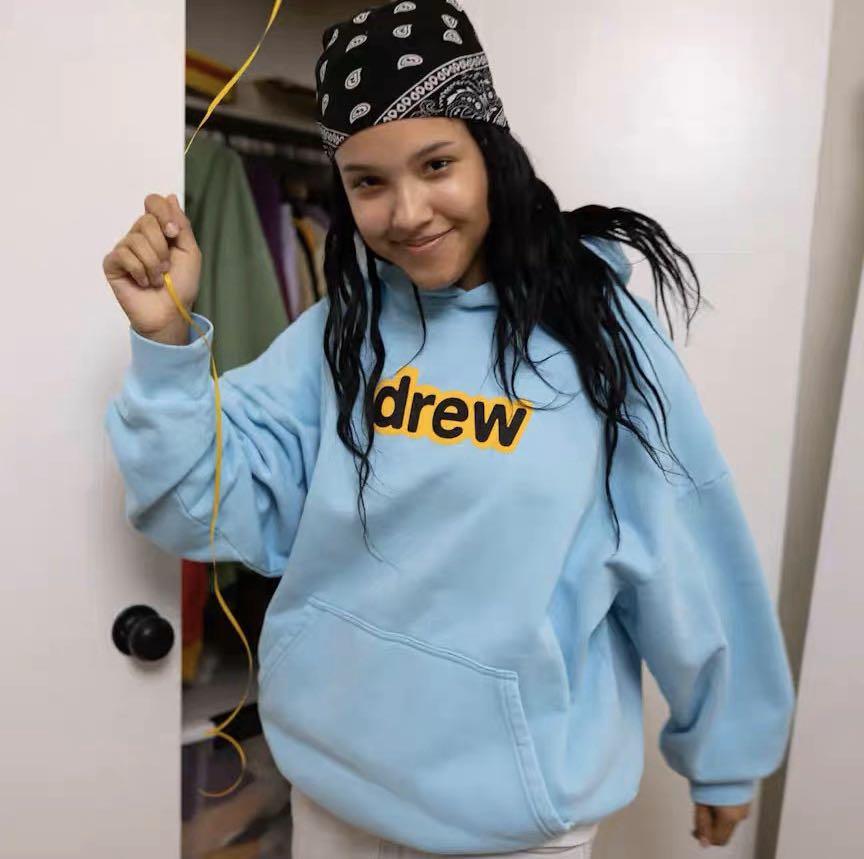 Drew House Secret Logo Hoodie Sea Blue