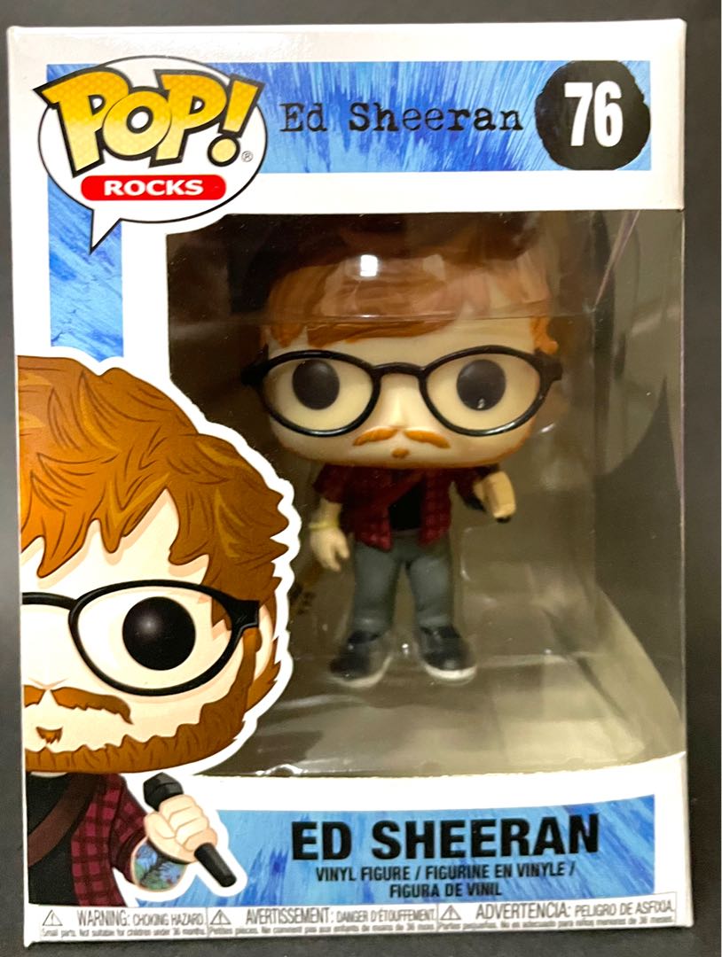 Ed Sheeran Funko Pop Hobbies Toys Collectibles Memorabilia