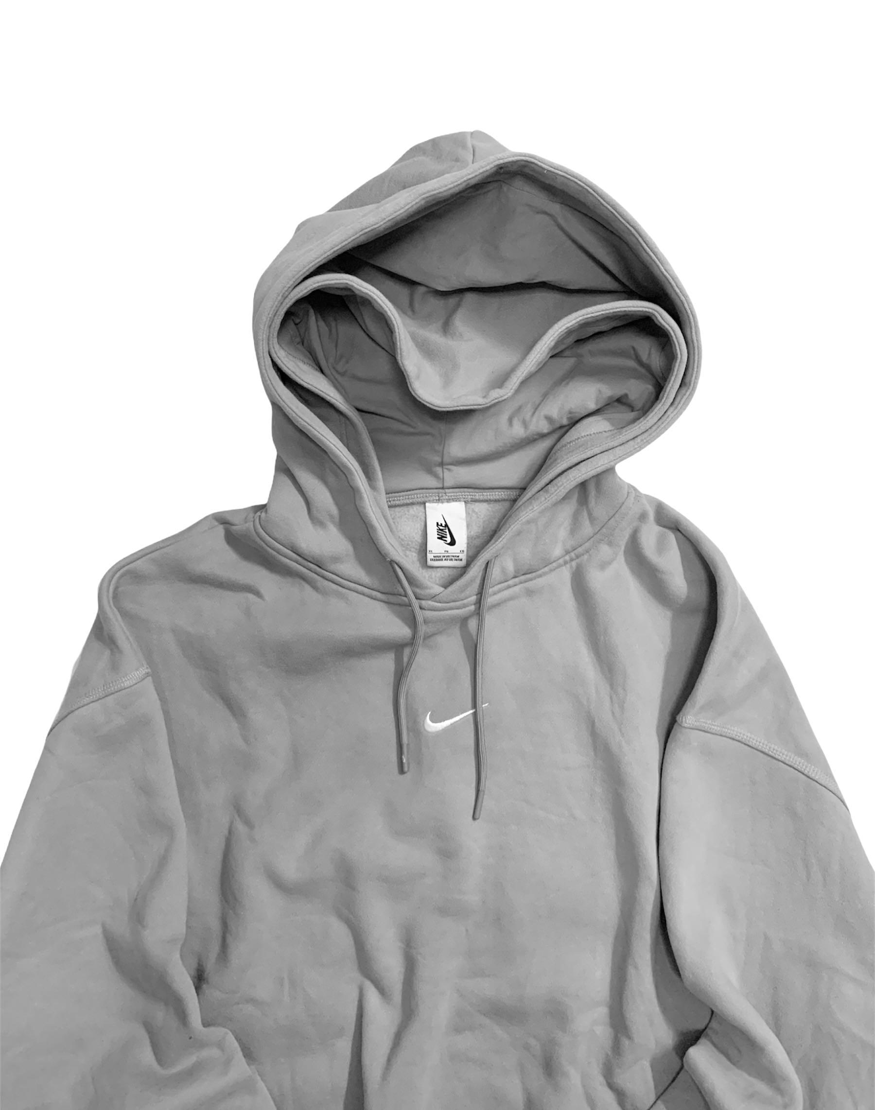Fear Of God x Nike double hood hoodie Grey Xl