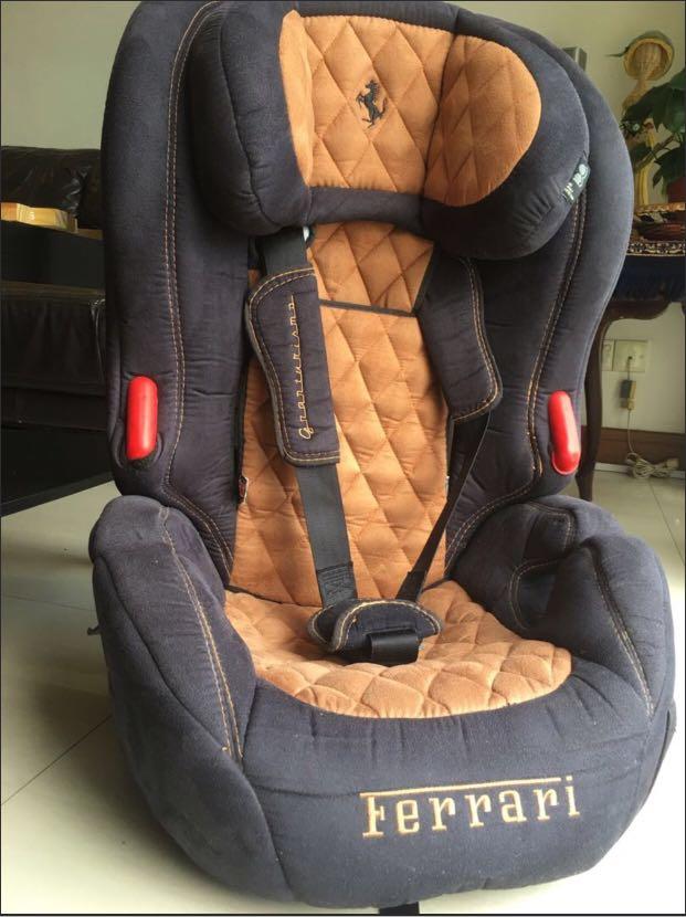 Ferrari kids car seat Babies Kids Going Out Car Seats on Carousell