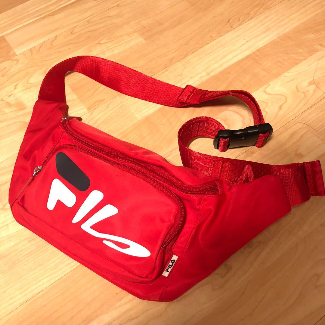 Fila hipster crossbody bag Red