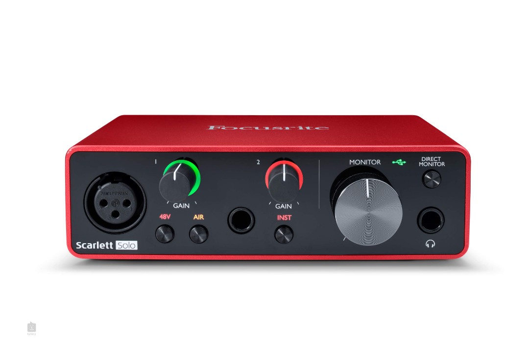 Focusrite Scarlett Solo 3rd Gen Audio Interface(USB-C), Audio, Other ...