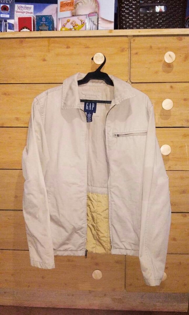 Gap beige cheap jacket
