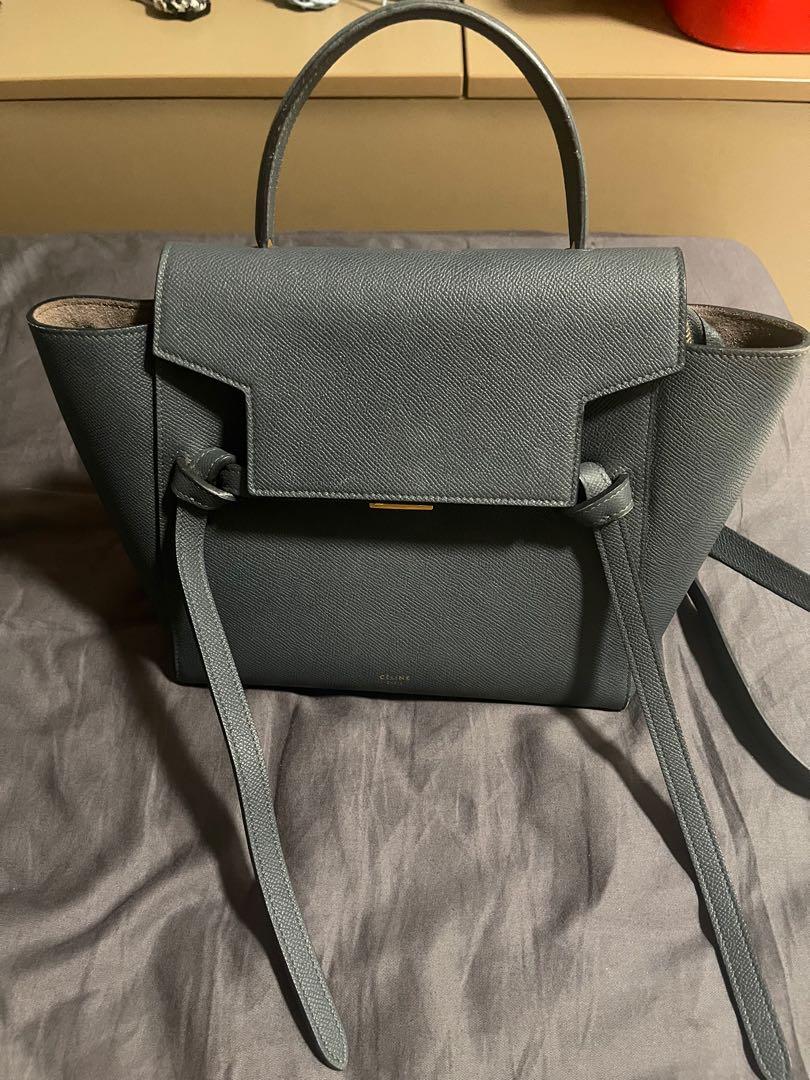 Celine belt bag top slate
