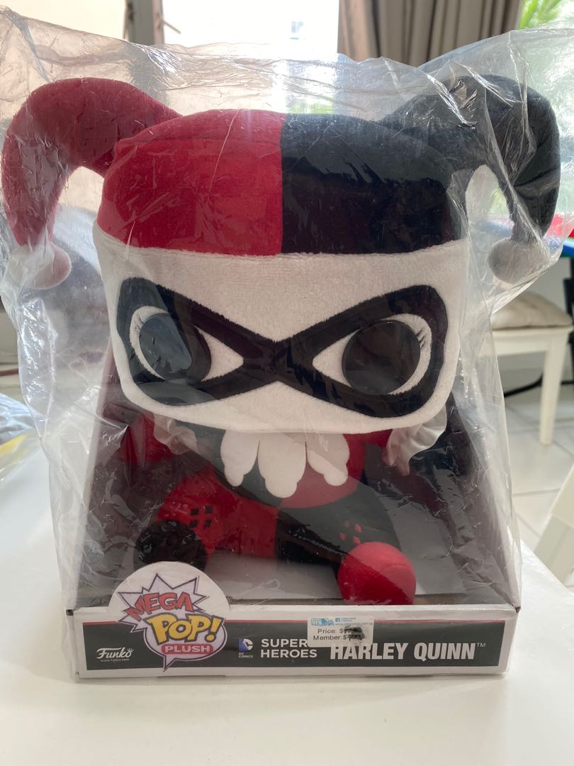 Mega pop shop plush harley quinn