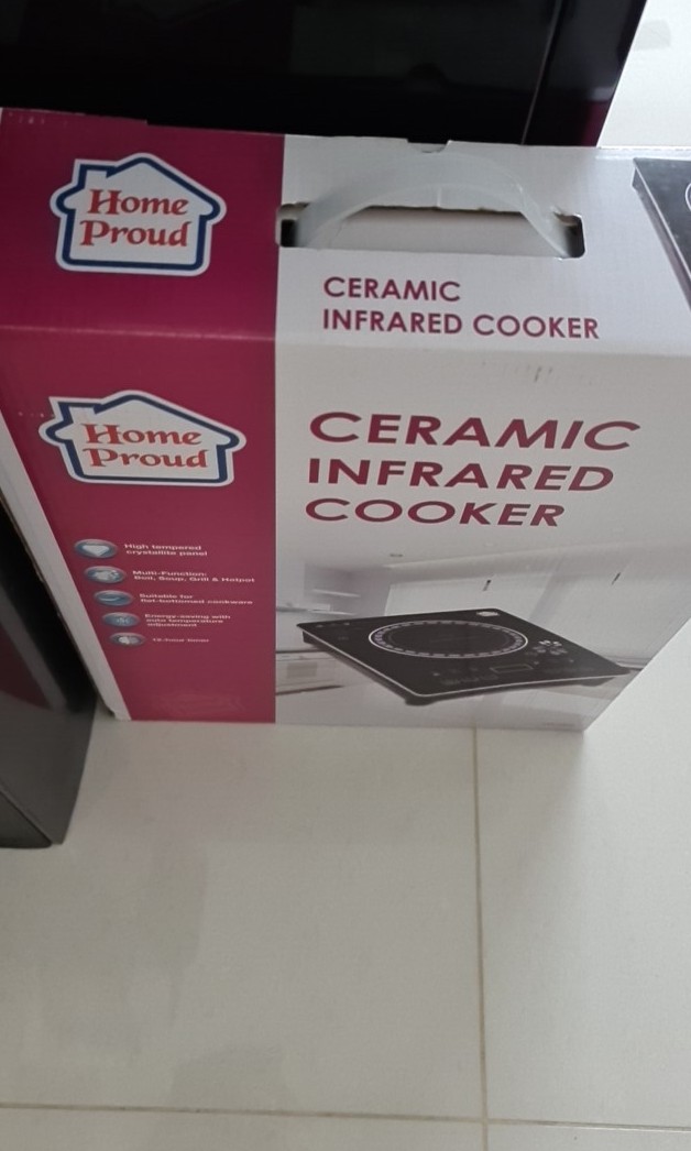 Home Proud Ceramic Infrared Cooker, TV & Home Appliances, Kitchen Appliances, Cookers on Carousell