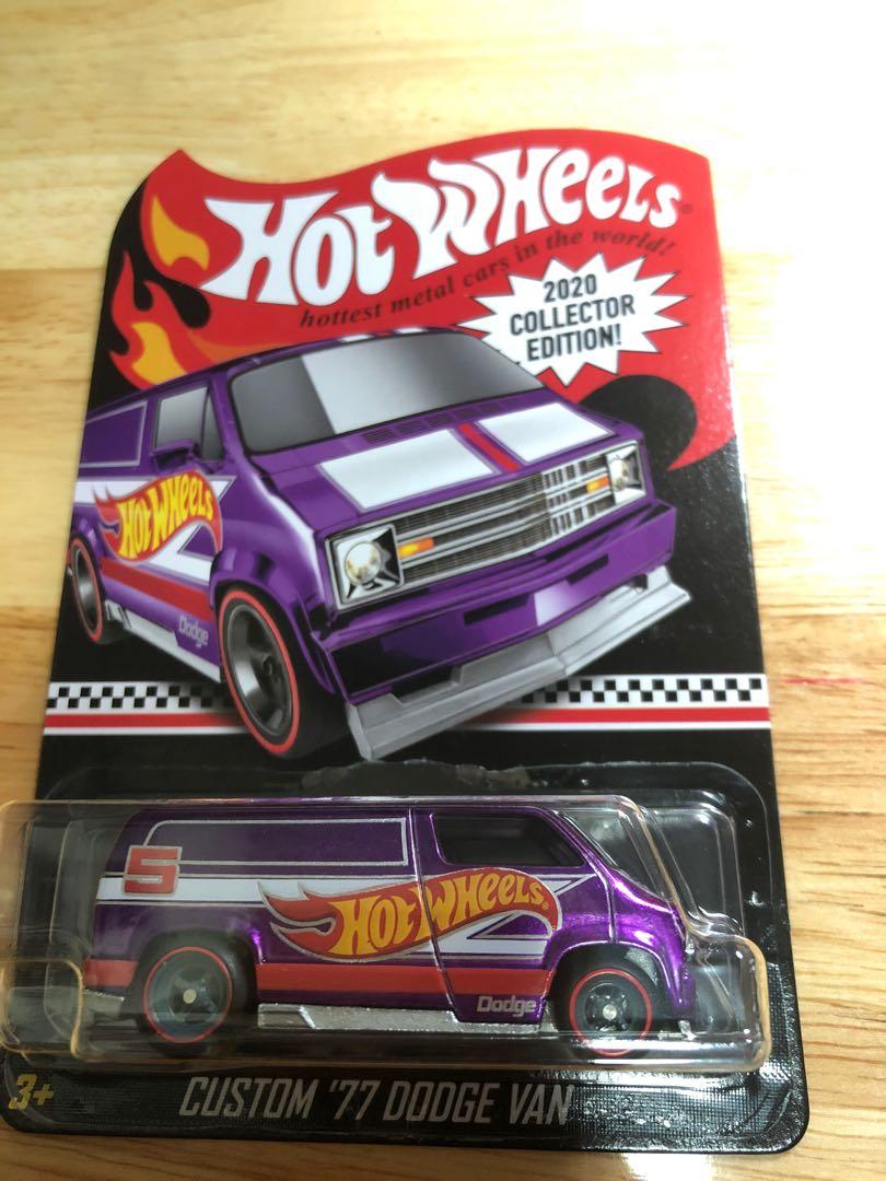 Hotwheels custom '77 dodge van, 興趣及遊戲, 玩具& 遊戲類- Carousell