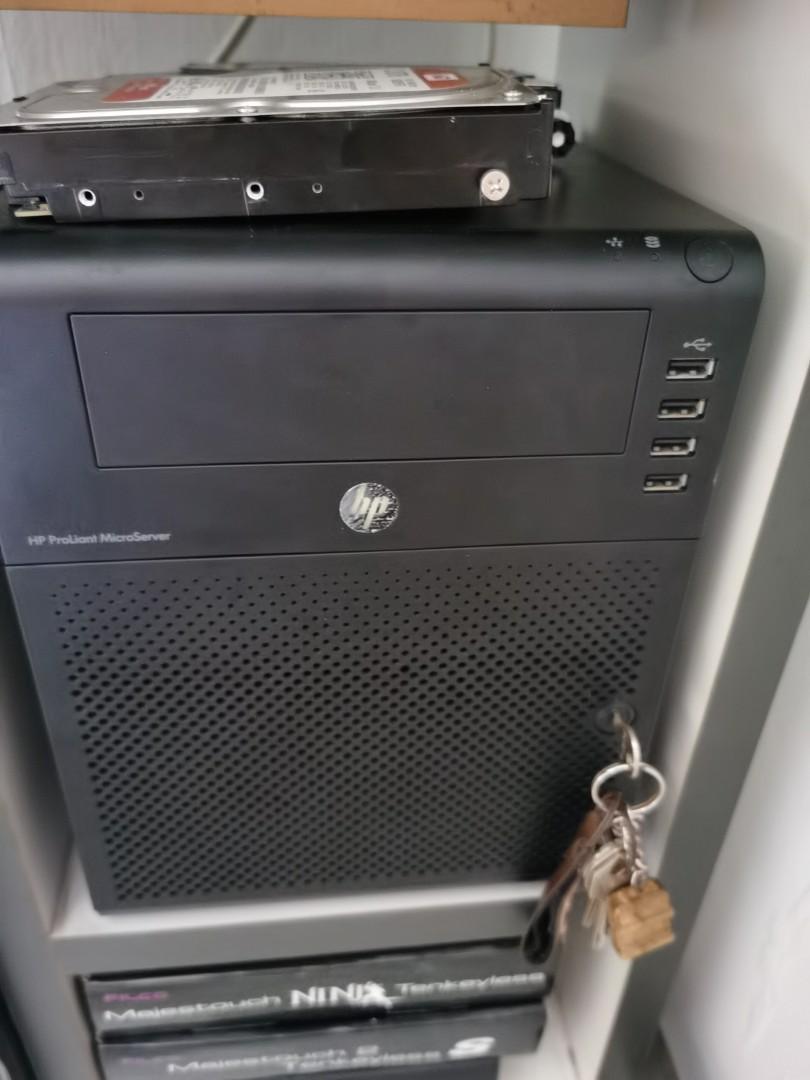 HP microserver Gen7 N40L Server Win 7, Computers & Tech, on Carousell