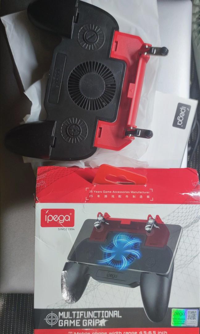 Ipega Rechargeable Gaming Controller (Category: Controllers) located in Manila. Submitted by cherrylim93 (Listing ID 1106865274, Image 1). Description: Rechargeable gaming controller with cooling fan Rfs: Change of plan Delivered to you through gogoexpress add 30.