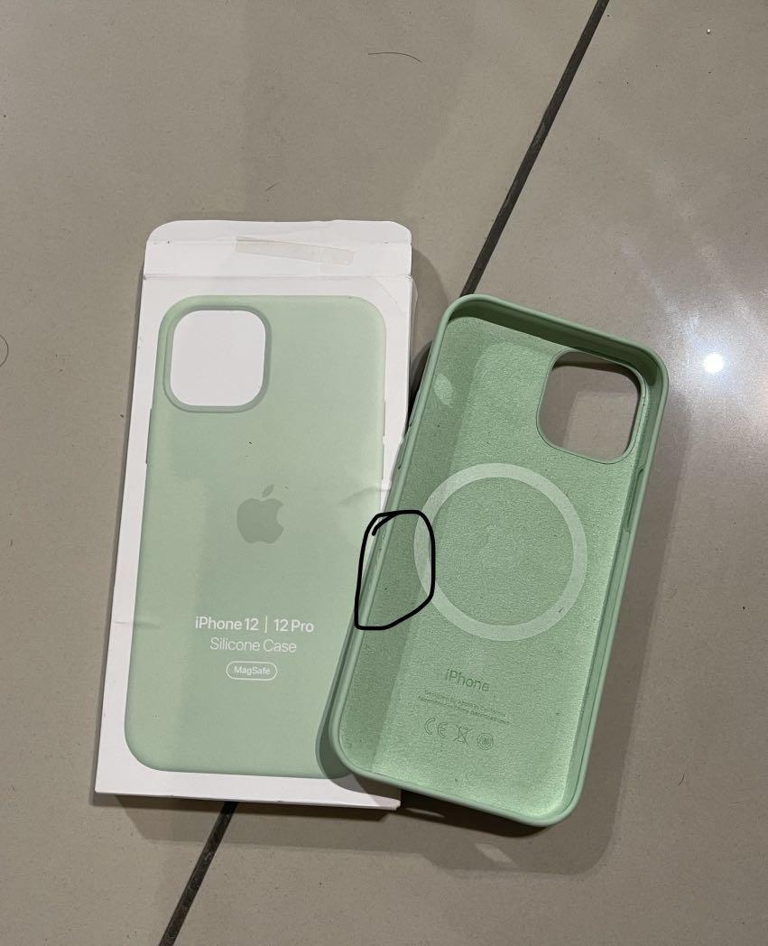 Mint Green Silicon Case For iPhone 12 / 12 Pro - By CaseKiDukaan