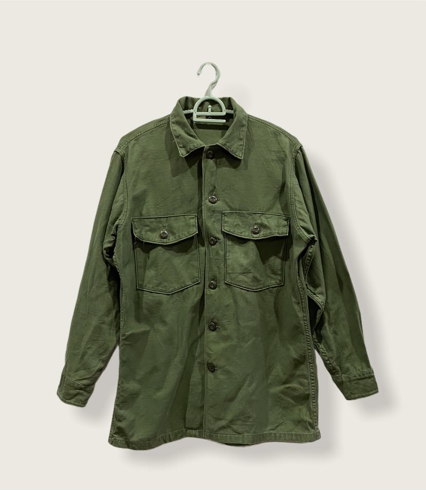 Vintage Military Shirt Cotton Sateen OG 107, Men's Fashion, Tops & Sets