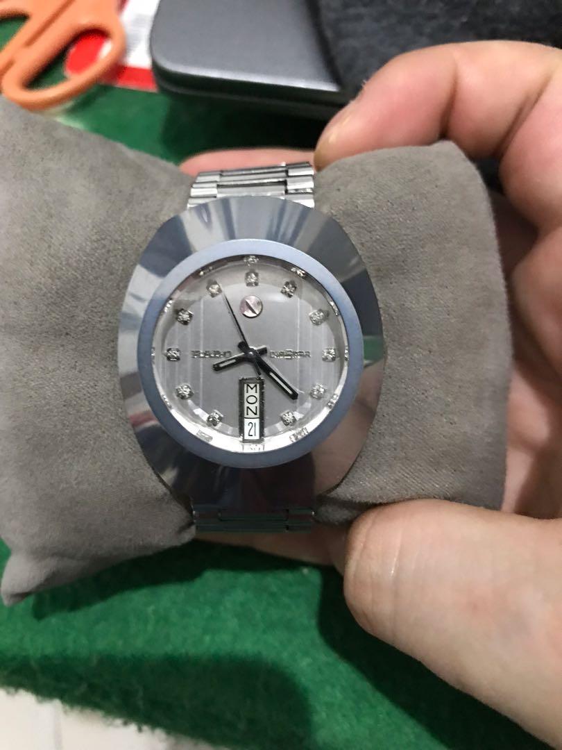 Jam Rado Silver Model Lama Men S Fashion Watches On Carousell