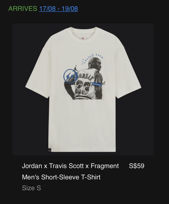 jordan t shirt size