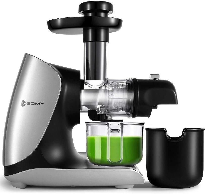 Juicer Machine MEOMY Slow Masticating Juicer with Ceramic Auger