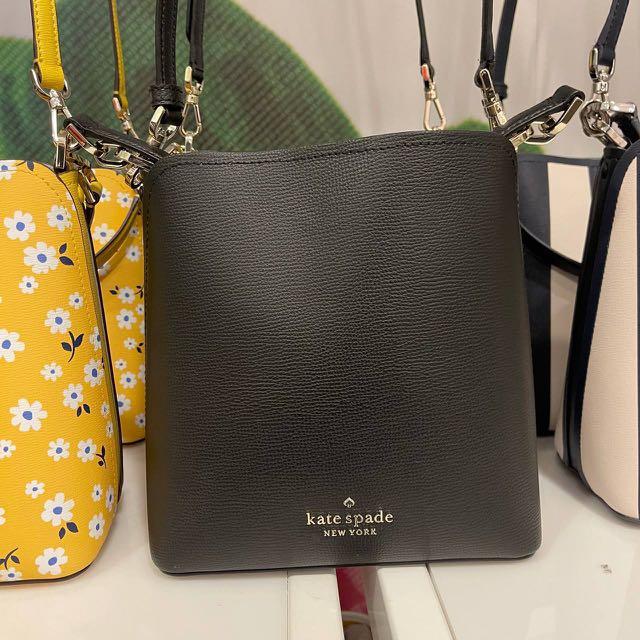 Kate Spade Darcy Small Bucket in Black, Luxury, Bags & Wallets on Carousell