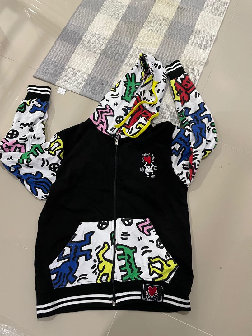 Bape keith 2025 haring hoodie