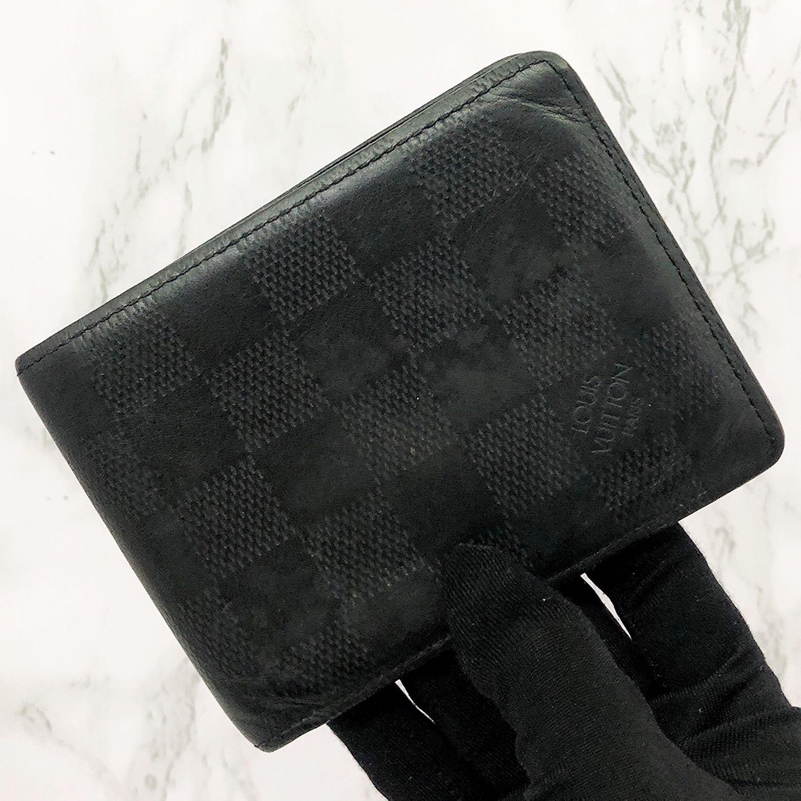 Shop Louis Vuitton DAMIER INFINI Slender Wallet (N63263) by hiyokokko-chan
