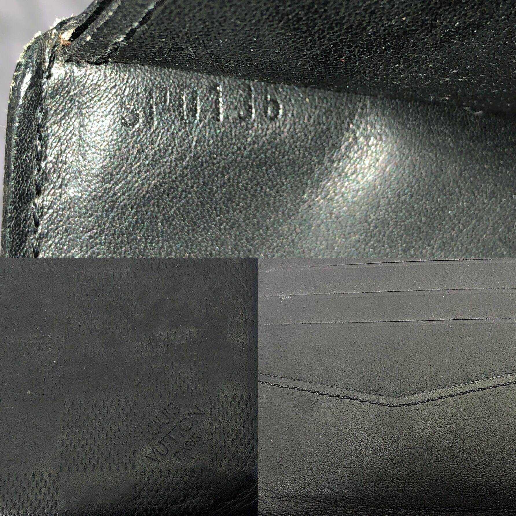 LOUIS VUITTON SLENDER WALLET N63263 (Damier Infini Leather