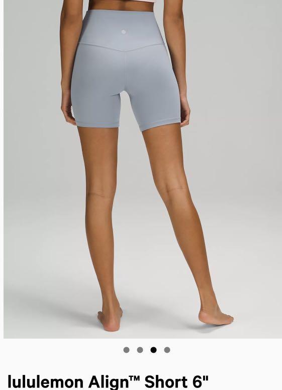 Lululemon align shorts 6” size 2 chambray, Women's Fashion, Activewear on  Carousell