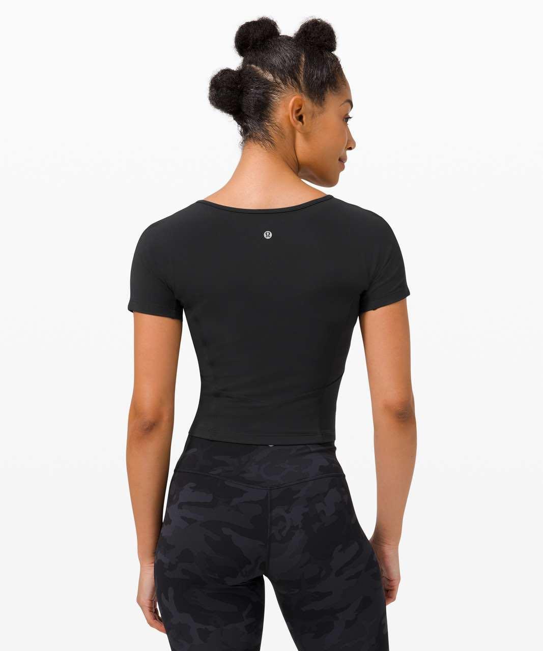 Nulu™ Cropped Slim Yoga Short Sleeve