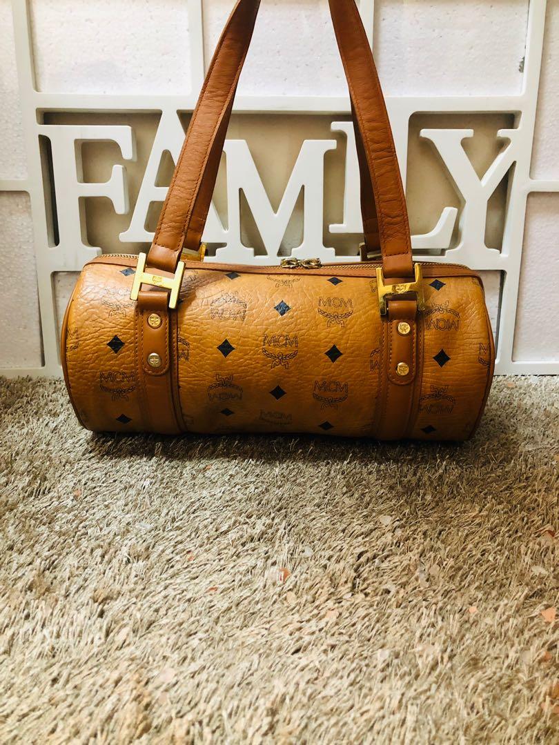 MCM, Bags, Mcm Cognac Papillon Bag