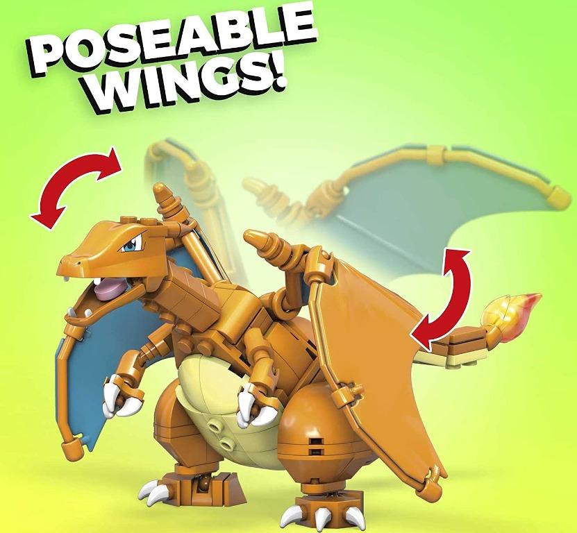 Mega Construx Pokemon Charizard Construction Set, Building Toys for ...