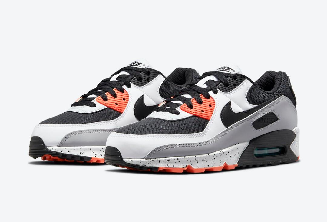 White orange new arrivals air max