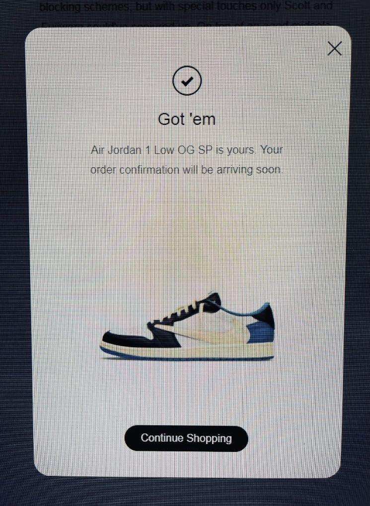Nike snkrs order confirmation hot sale