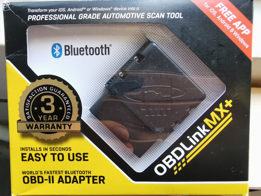 OBDLink MX+ Bluetooth OBD-II Scan Tool for iOS, Android, & Windows