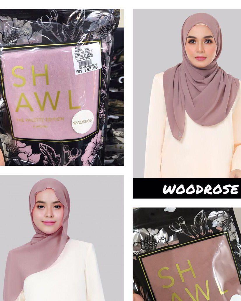 Plain online shawl ariani