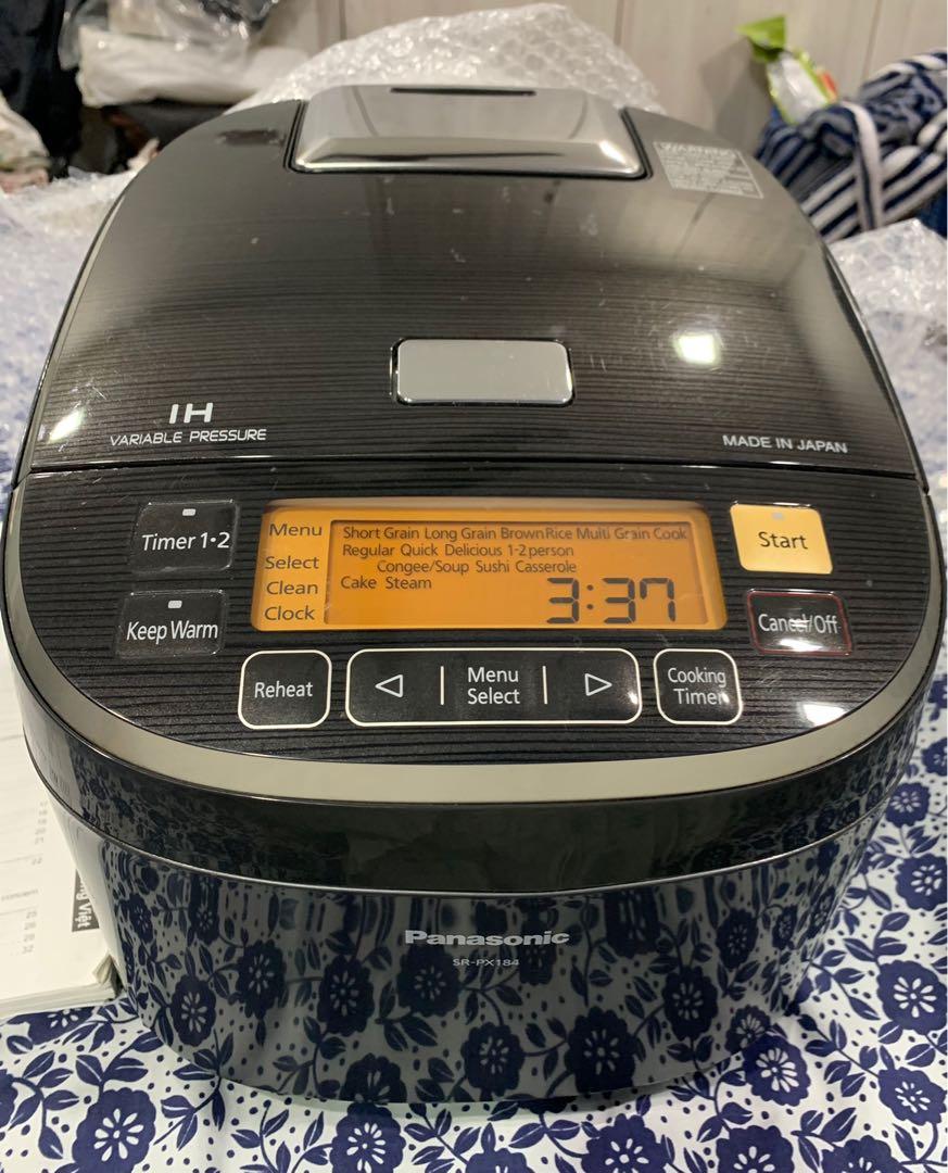 Panasonic SRPX184 Rice Cooker (Made in Japan), TV & Home Appliances
