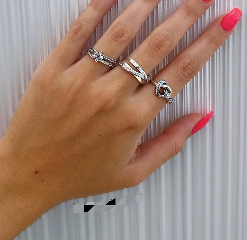 Mid finger rings pandora online